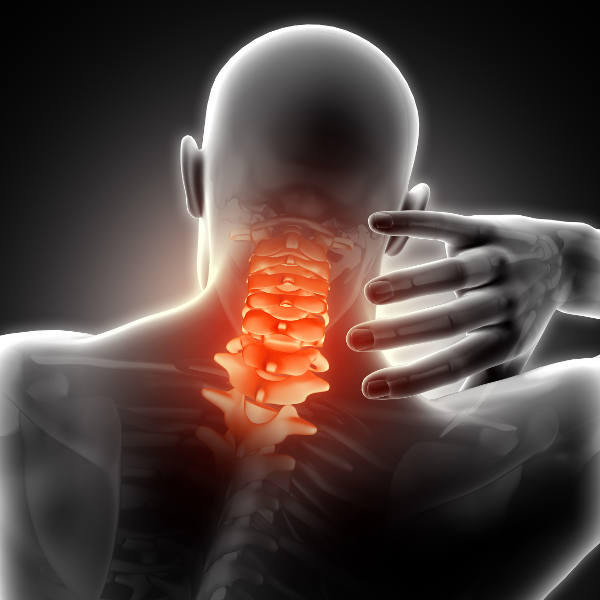 Ostéopathe traitant un torticolis à Dijon